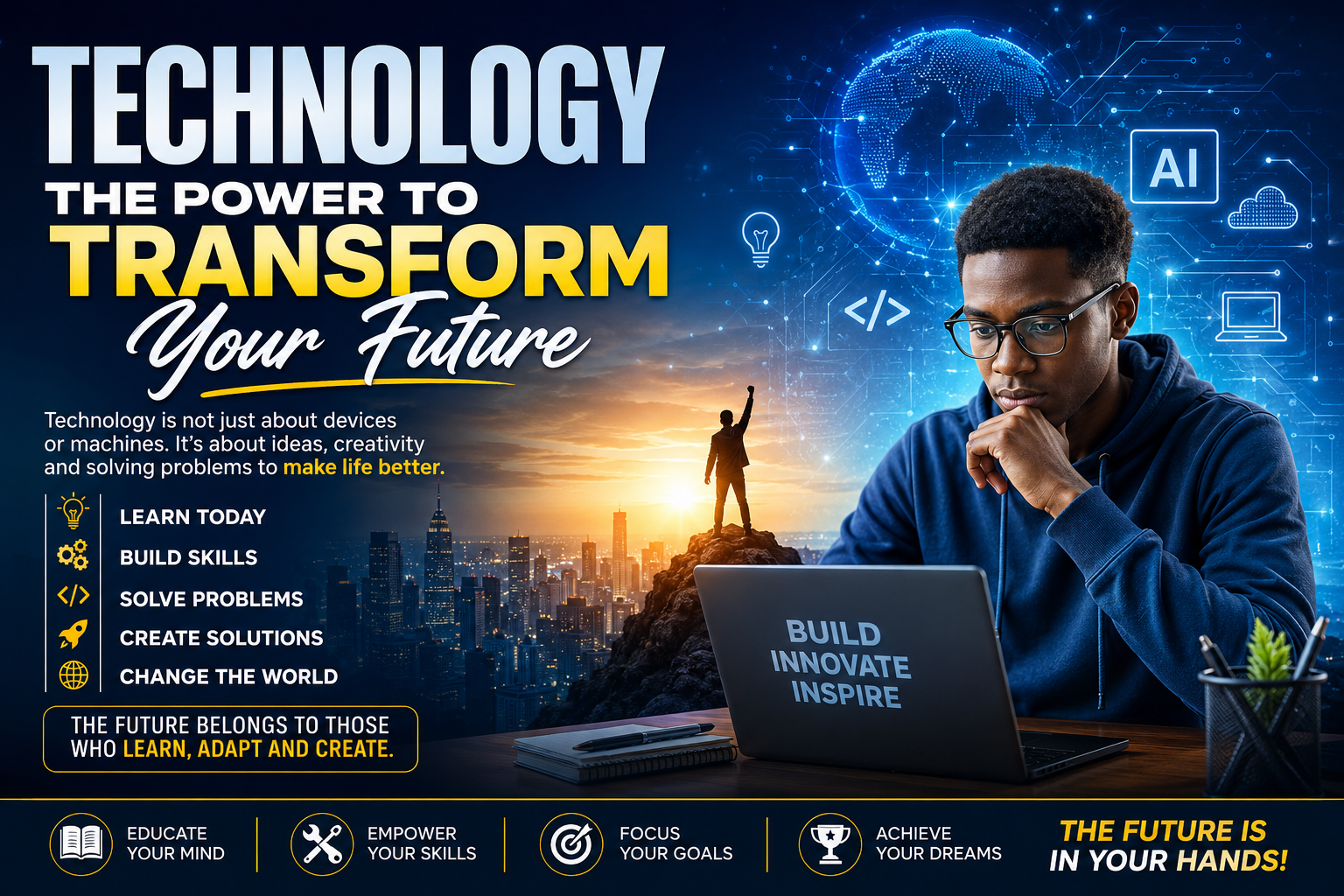 TECHNOLOGY: THE POWER TO TRANSFORM YOUR FUTURE
